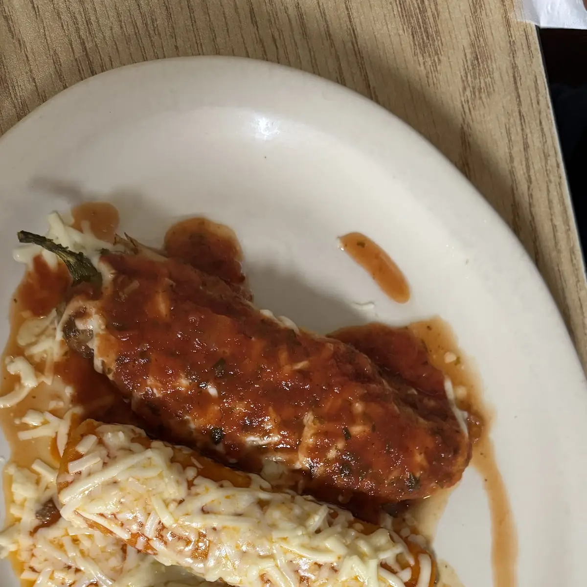 Taco Enchilada and Chili Relleno