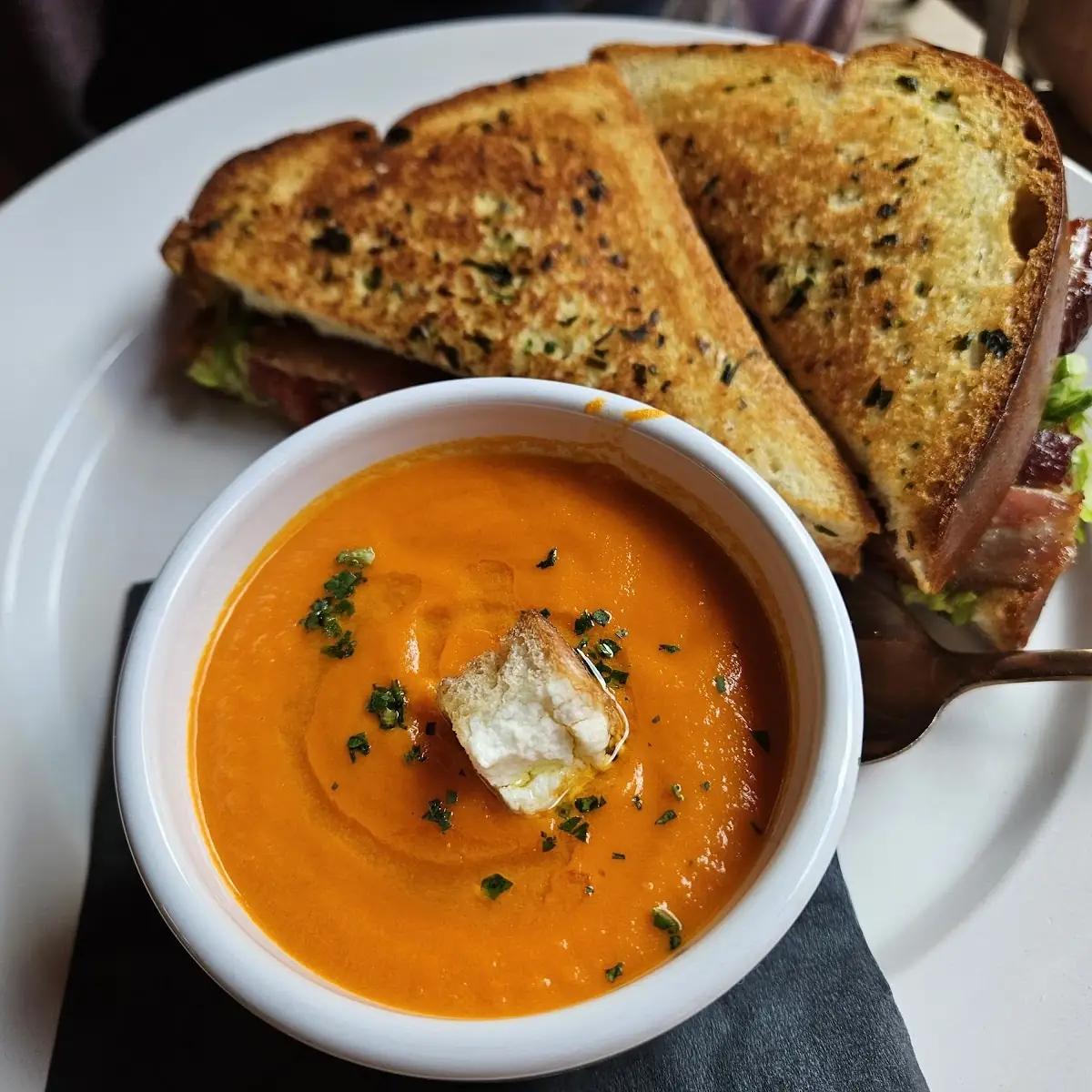 GF Grilled Cheese & Tomato Soup
