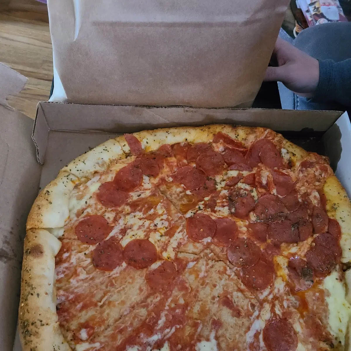 Stuffed Crust Pizza Pepperoni