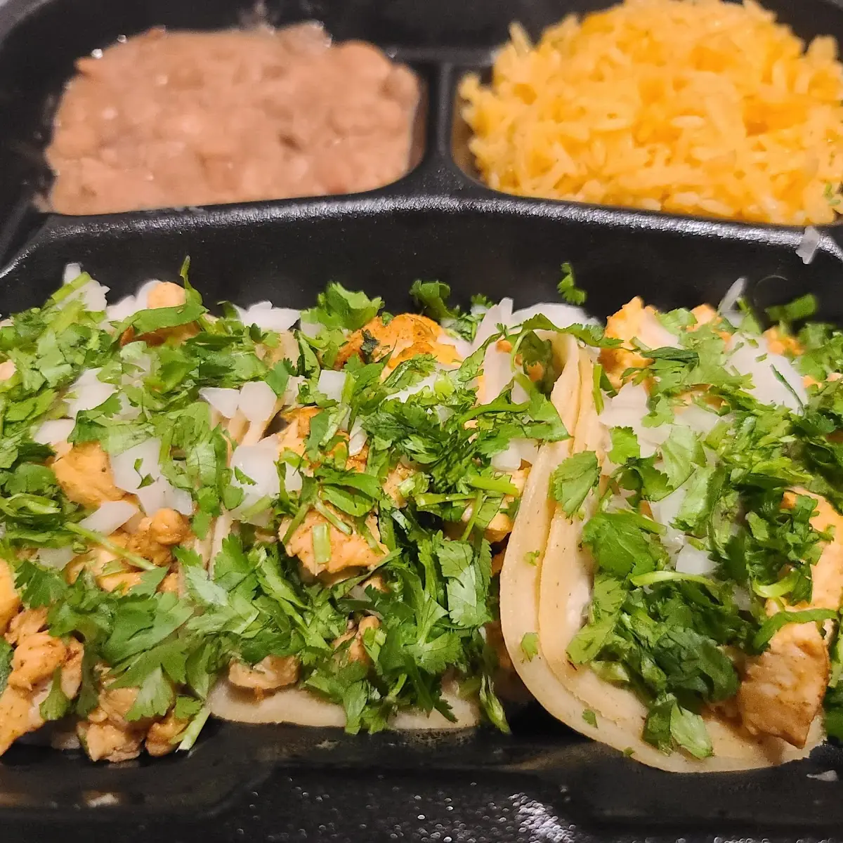 Chicken Taco Plate