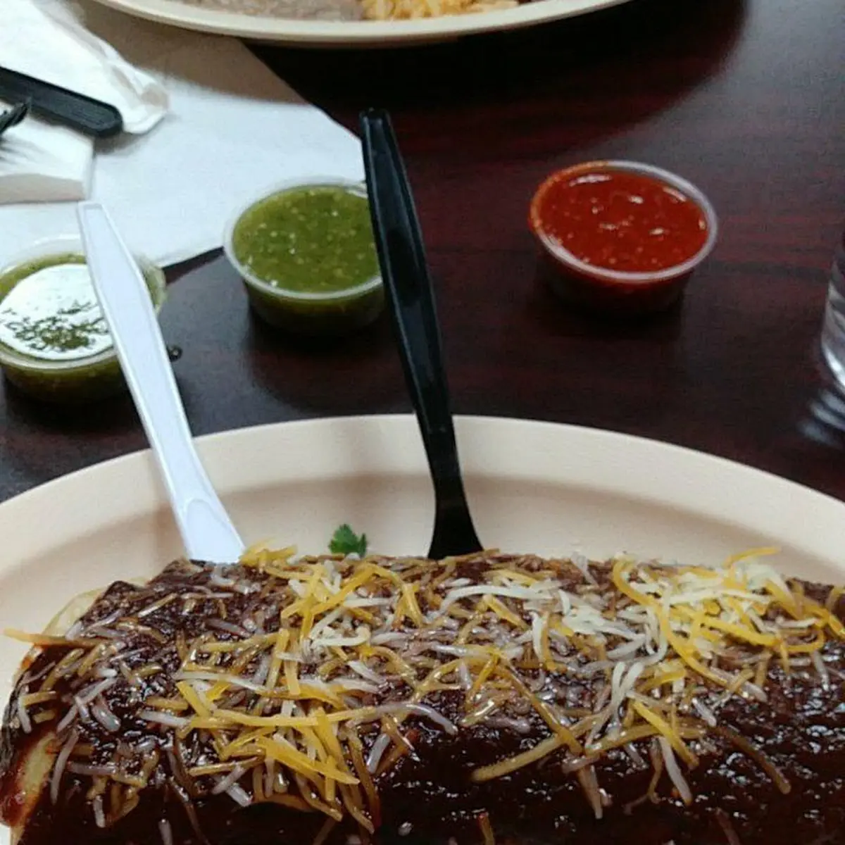 Wet Chicken Burrito