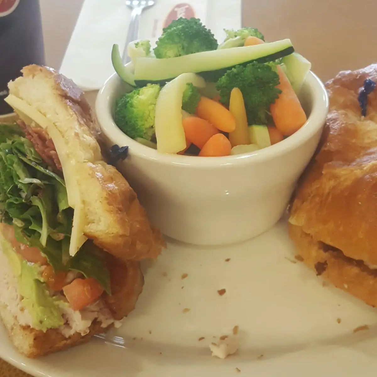 Salad and Sandwich Combo