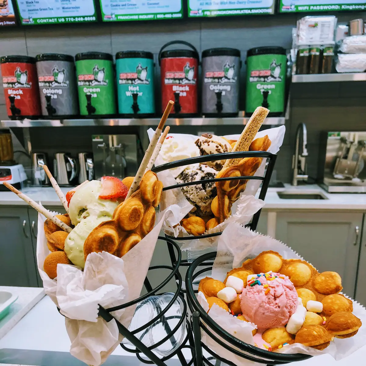 111 Bubble Waffle