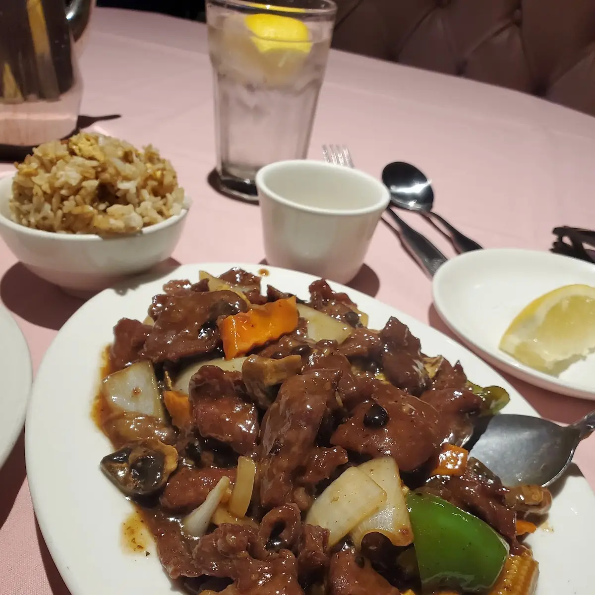 Beef in Black Bean Sauce