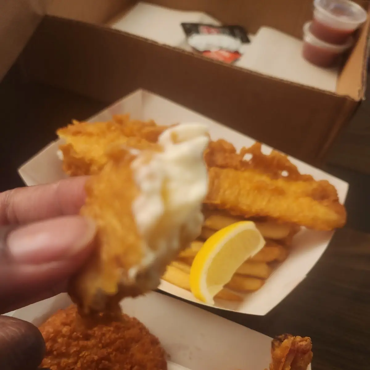A Bite of Tender Cod Fish