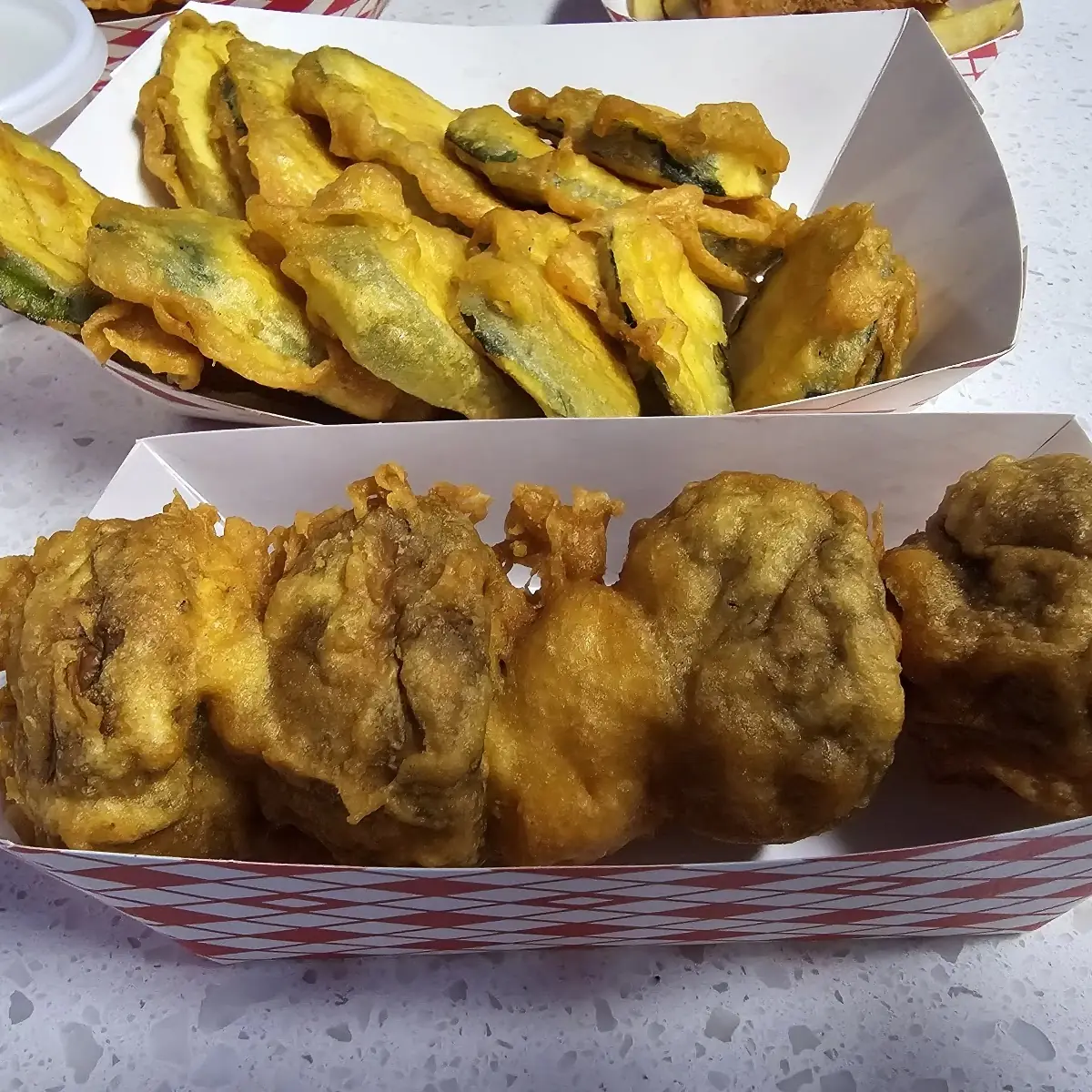 Fried Zucchini & Fried Mushrooms