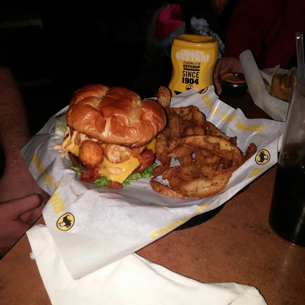 Cheese Curd Bacon Burger