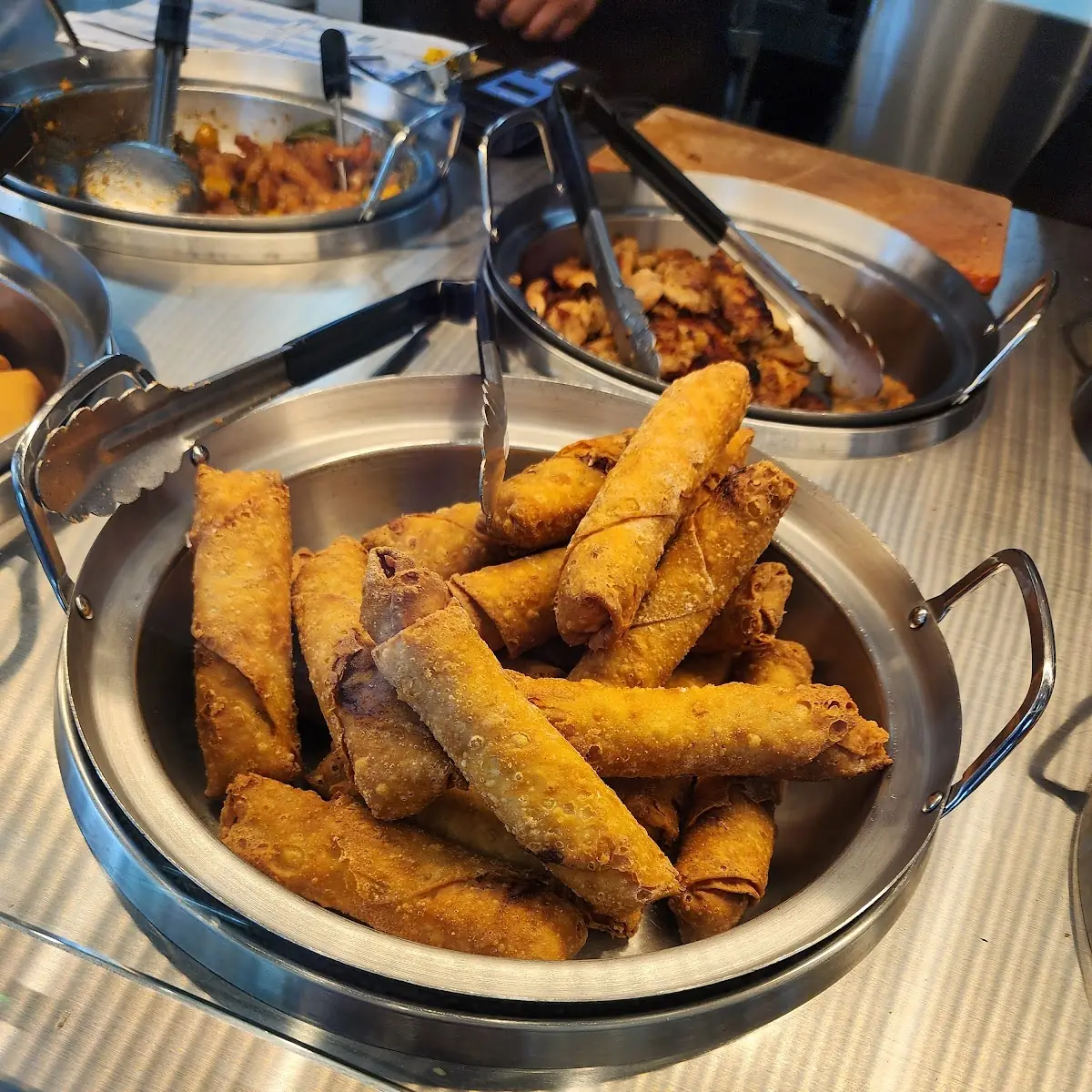 Microwaved Spring Rolls
