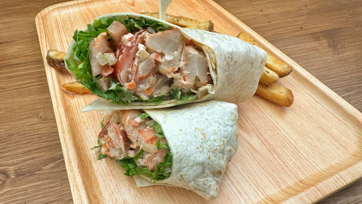 Shrimp Salad Wrap