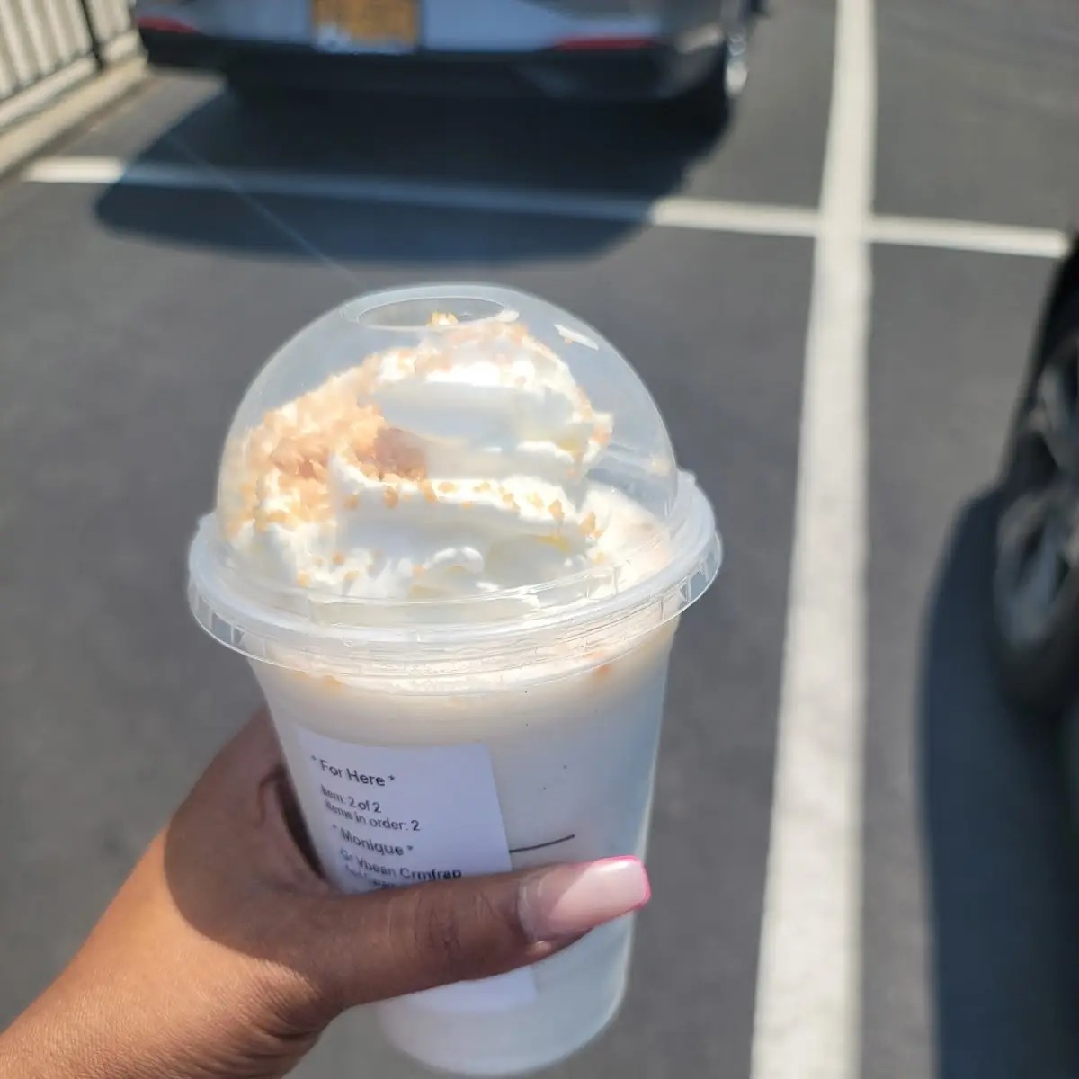 Vanilla Bean Crème Frappuccino Blended Beverage