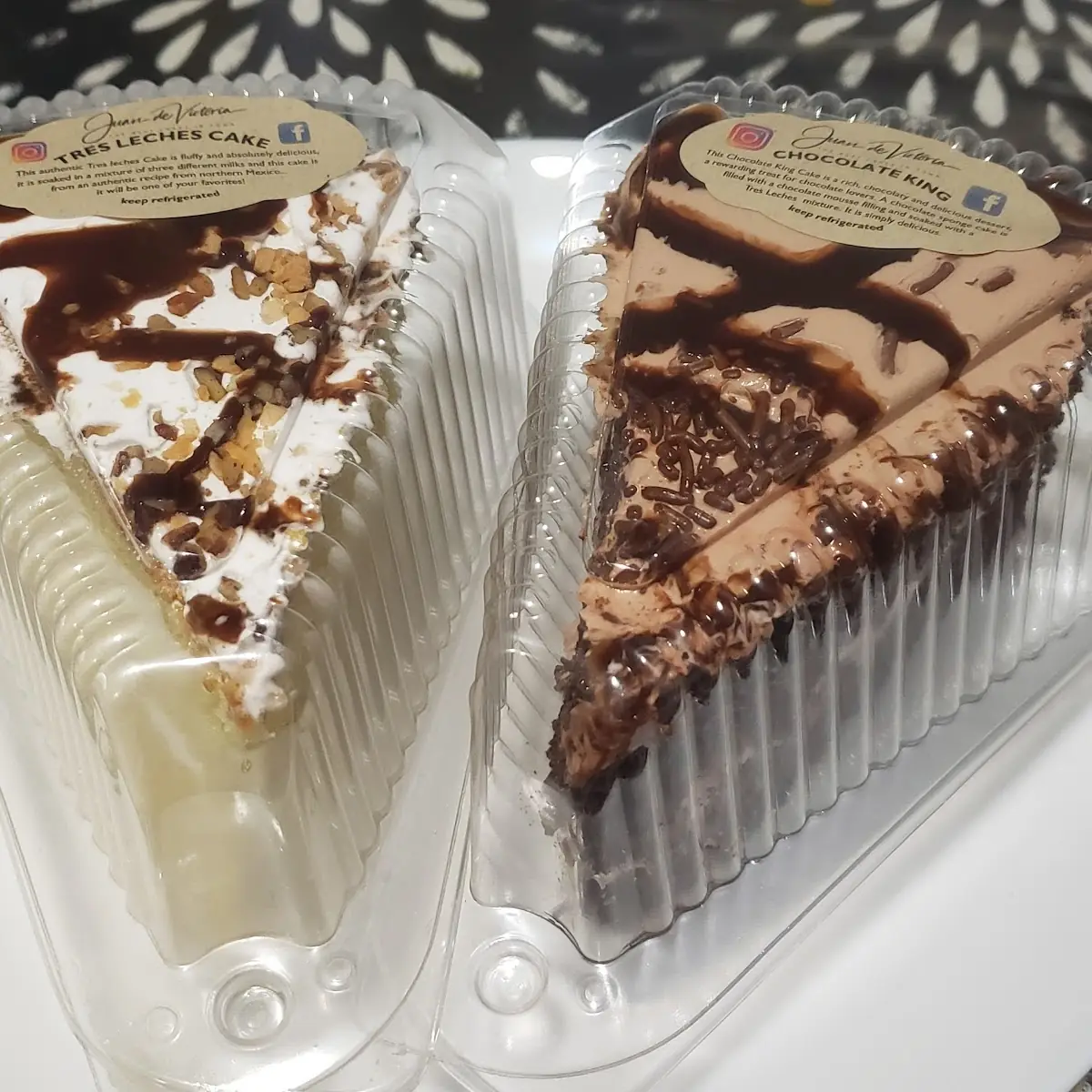 These Leches Cake & Chocolate King Cake