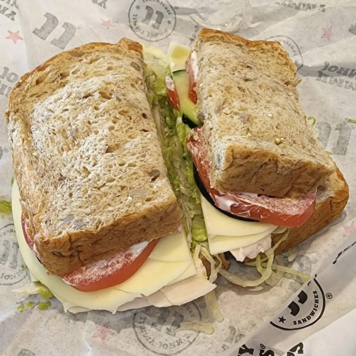 Beach Club on 7 Grain Wheat Bread