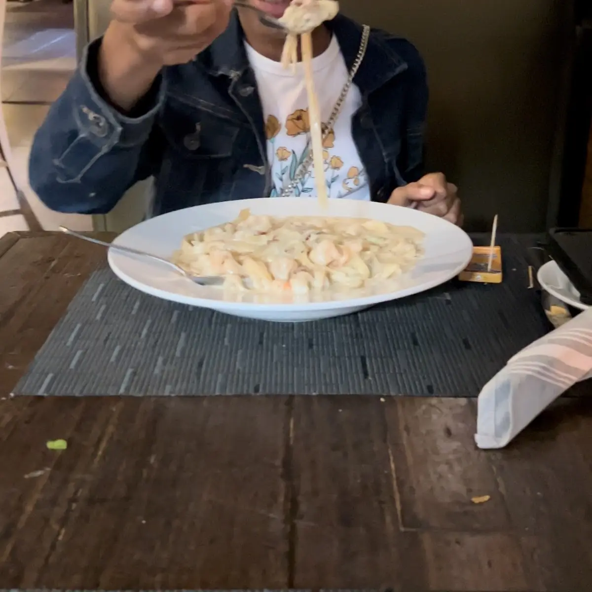 Shrimp Alfredo