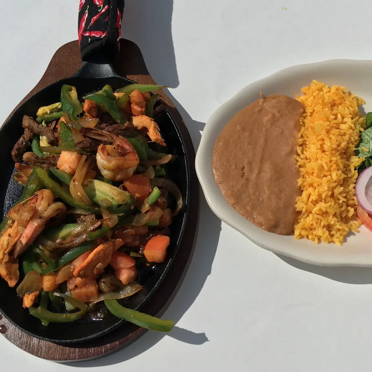 Trio Fajitas