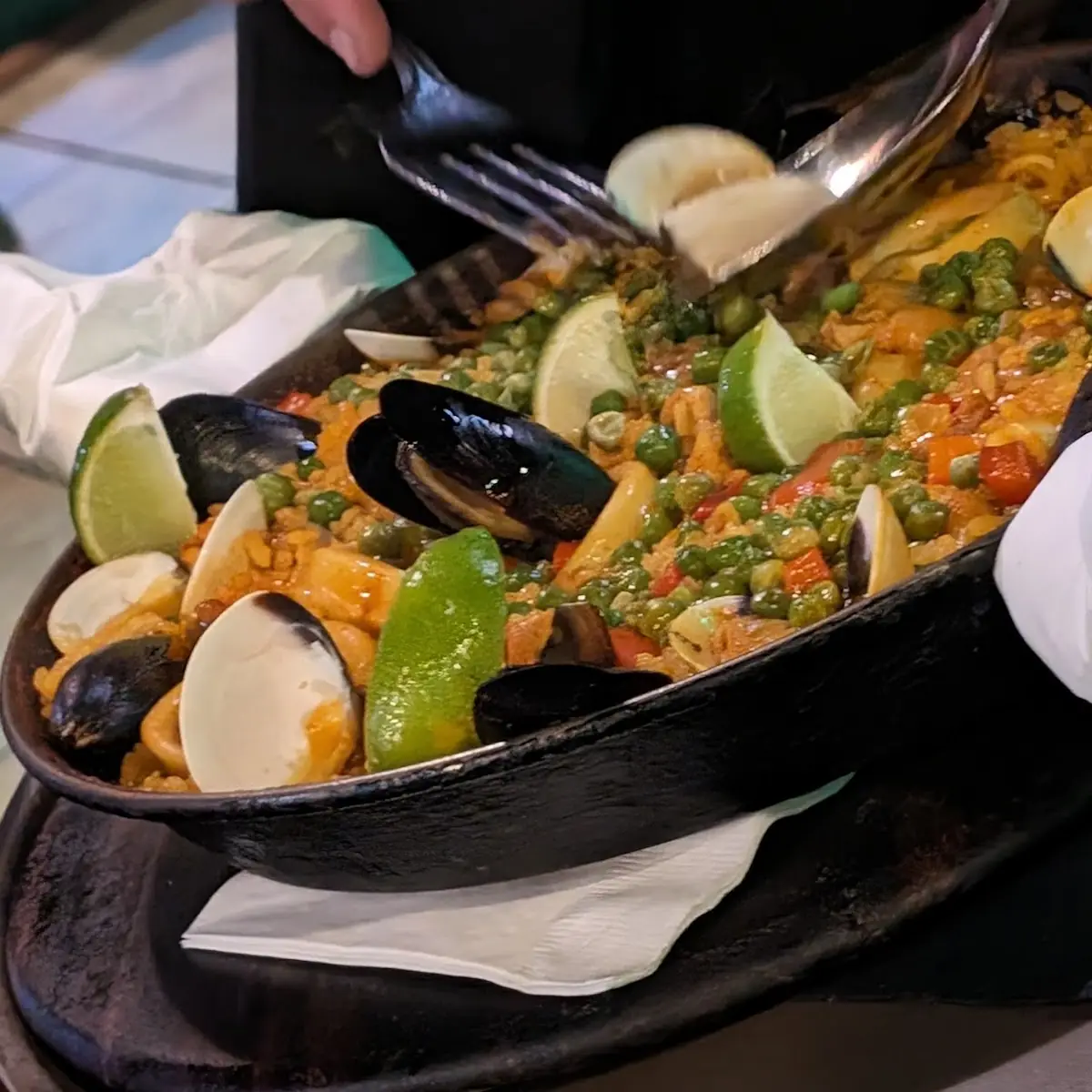 Seafood Paella
