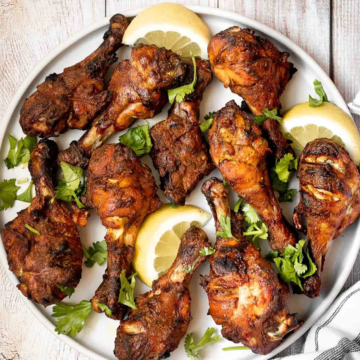 Tandoori Spicy Chicken Drums Wings