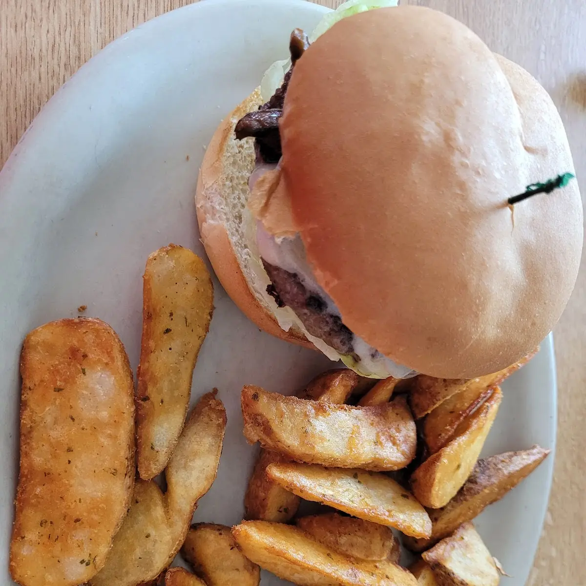 Mushroom Swiss Burger