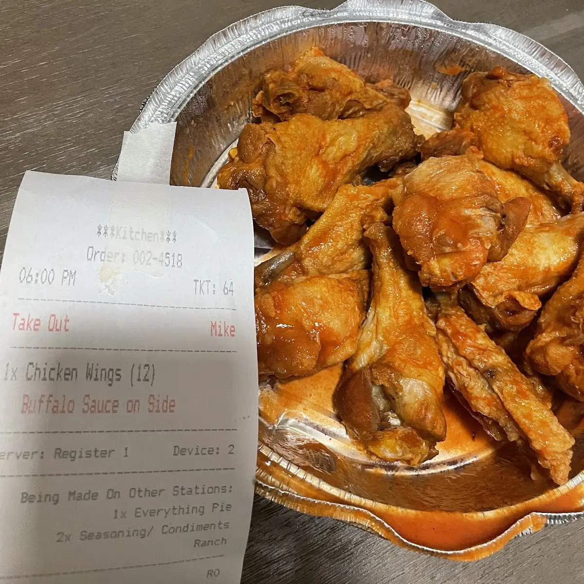 One Dozen Wings