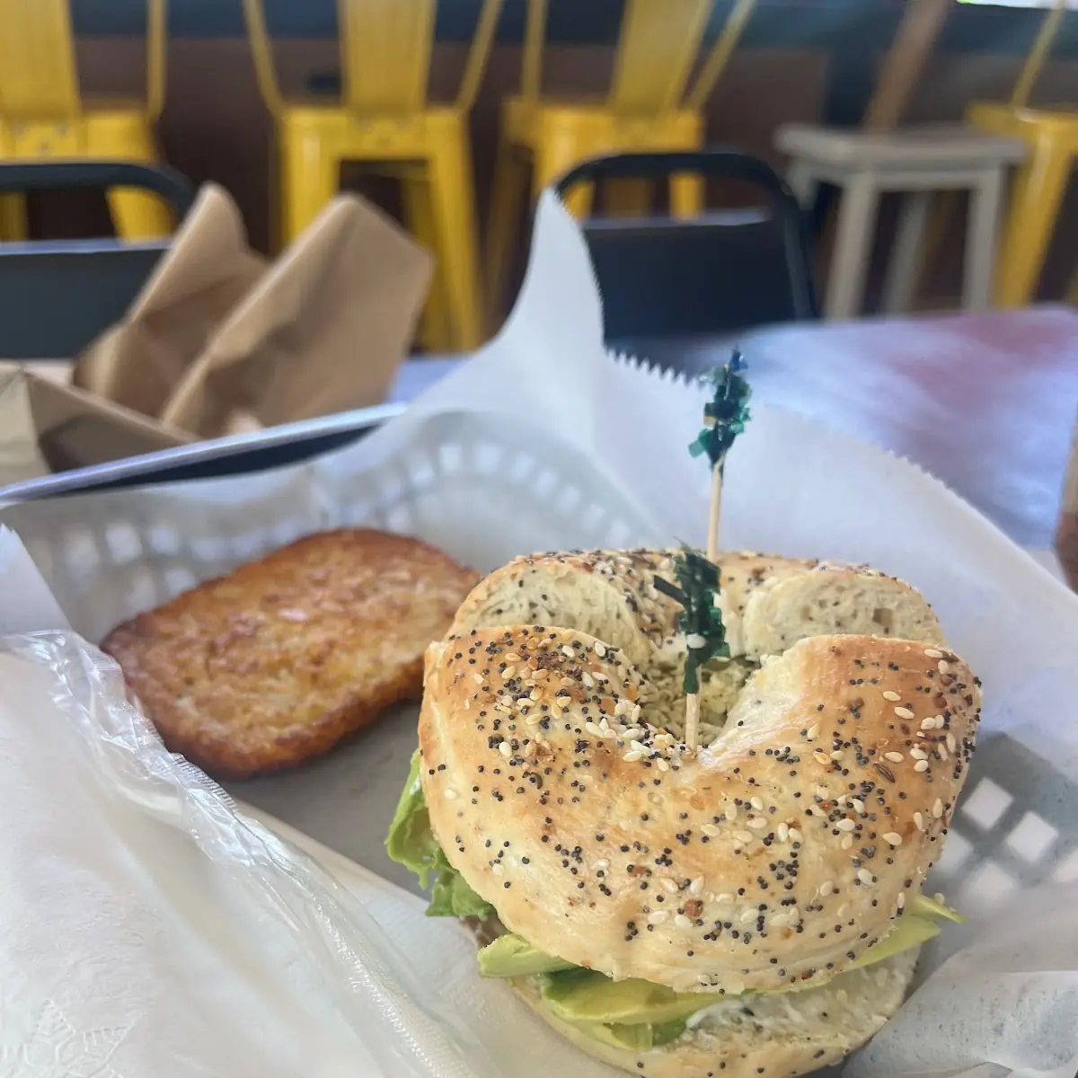 Vegan Steak Egg & Cheese Bagel