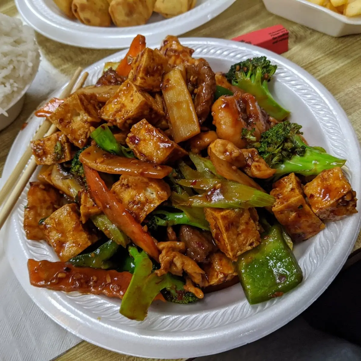Sauteed Fried Bean Curd