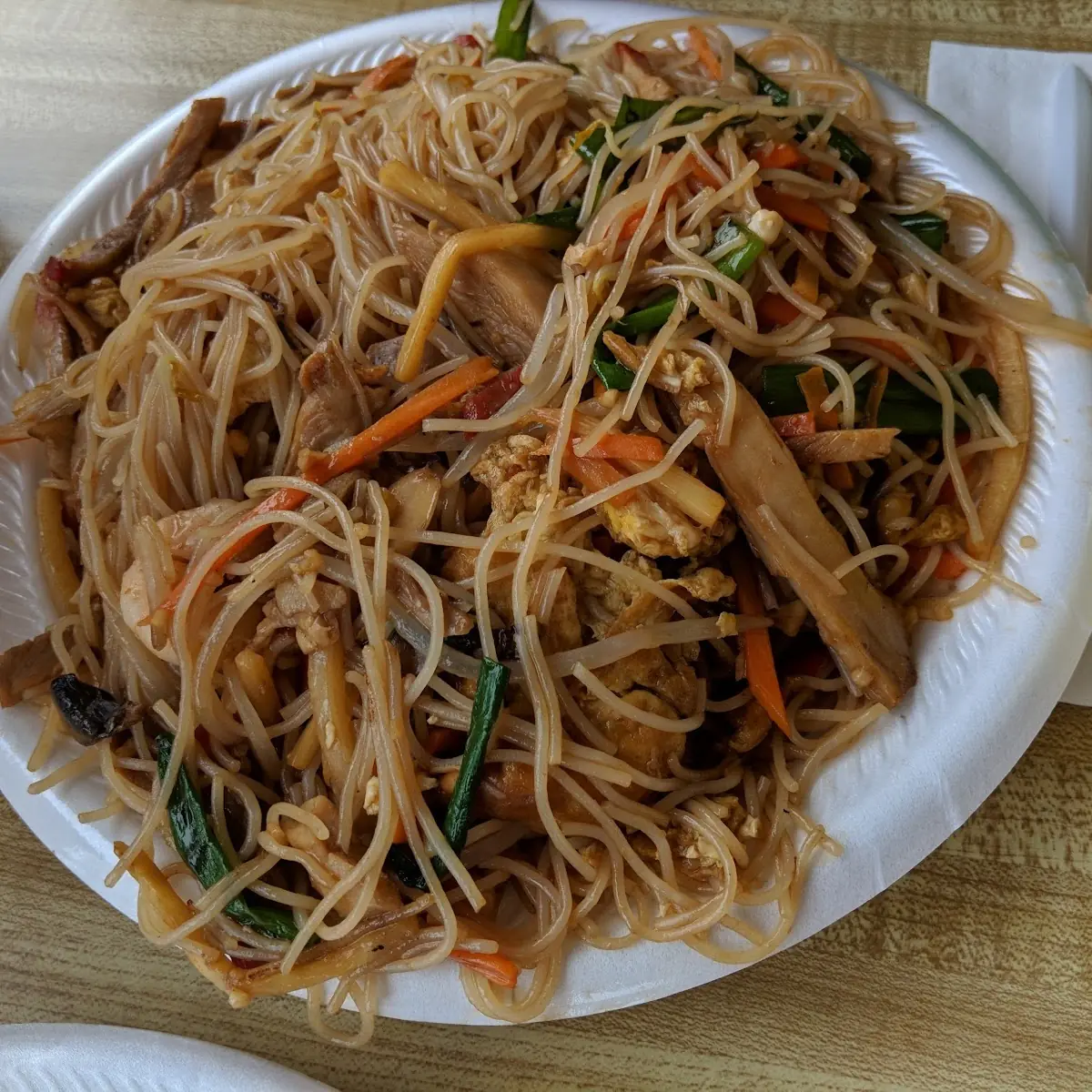Stir Fried Rice Noodle Taiwanese Style