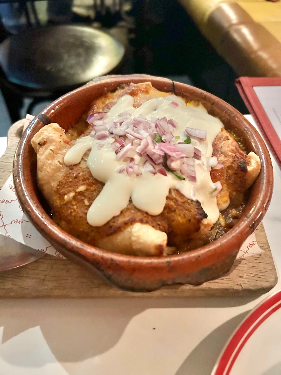 Chicken Enchiladas, Tres a Cinco