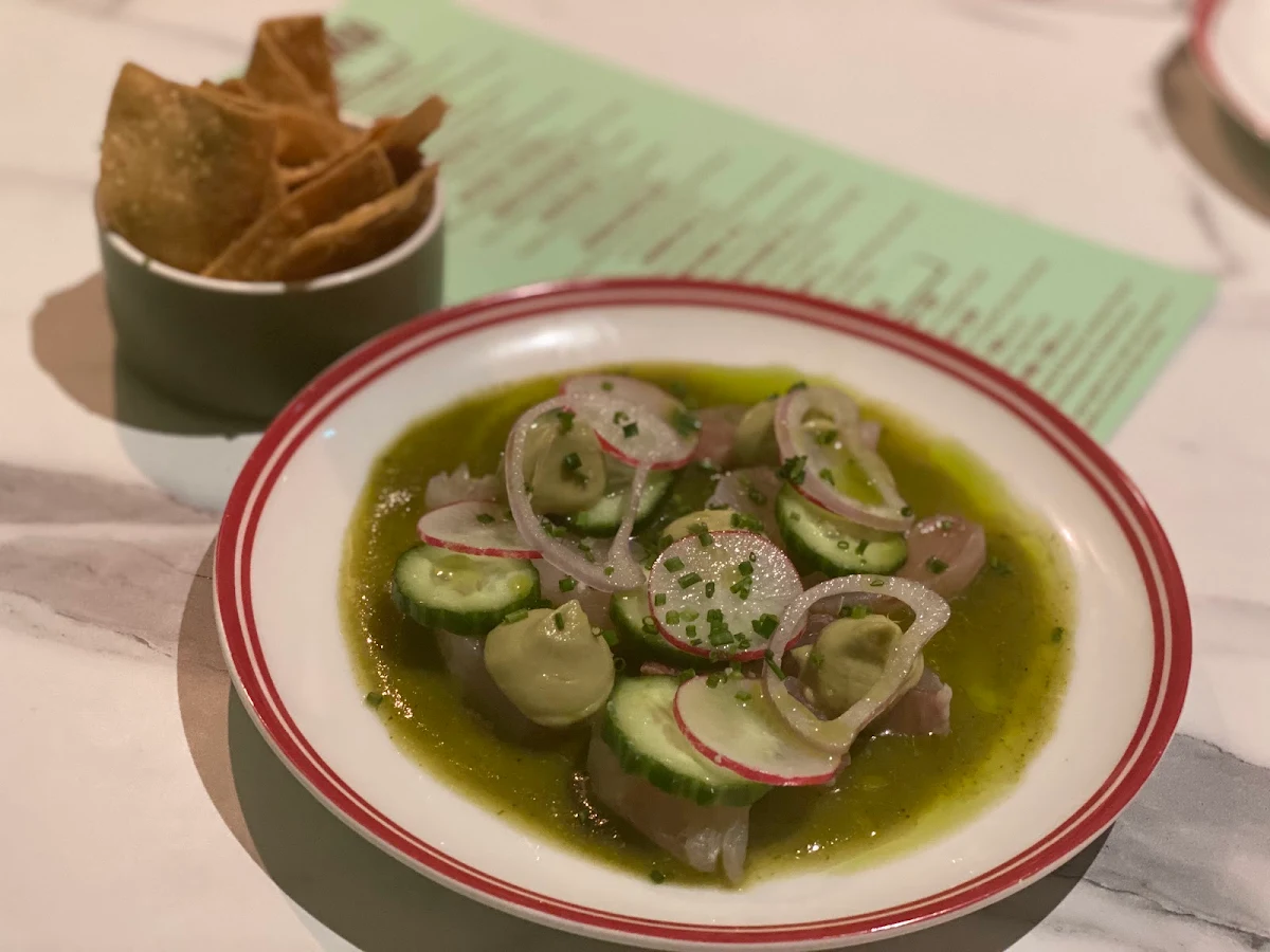King Fish Aguachile Ceviche, Tres a Cinco