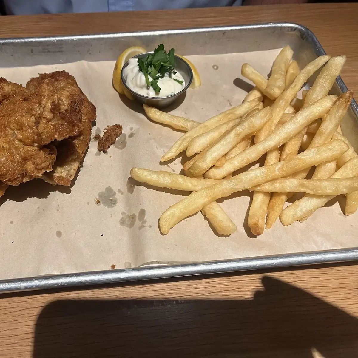 BJ's Brewhouse Blonde Fish 'N' Chips