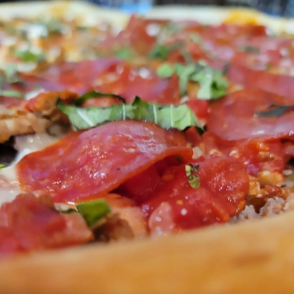 Stuffed Meat Pizza
