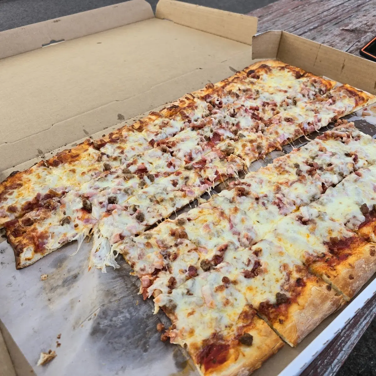 Party Sized Meat Lovers Pizza