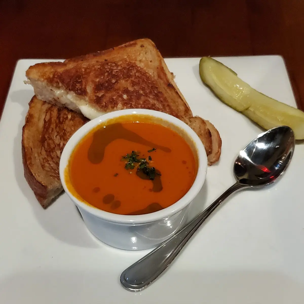 Grilled Cheese & Tomato Soup