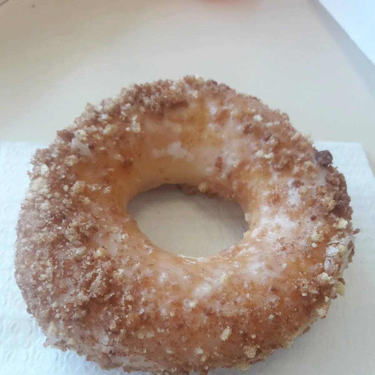 Coffee Crumble Donut