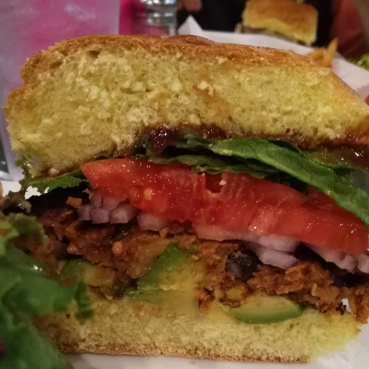 Black Bean Chipotle Burger