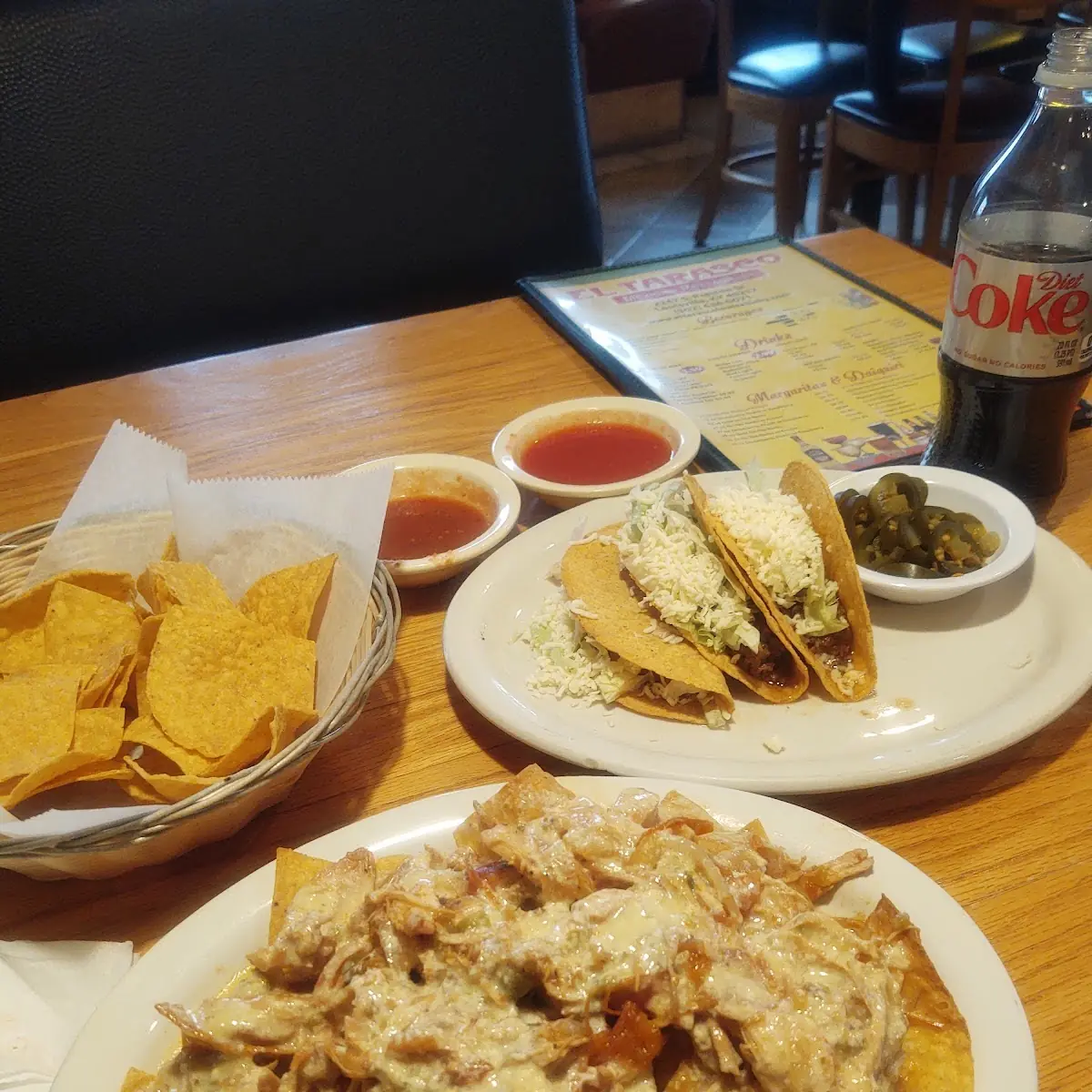 Shredded Chicken Nachos
