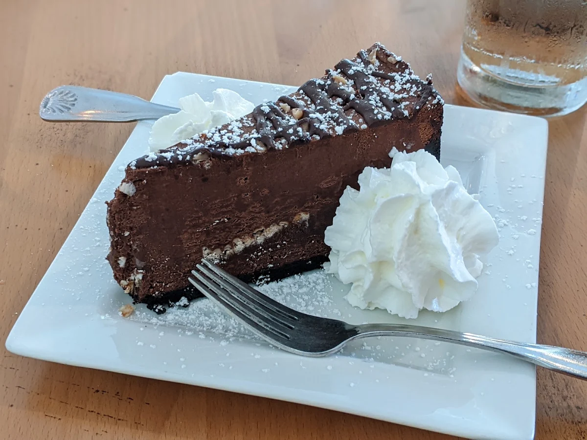 Chocolate Hazelnut Cake Slice