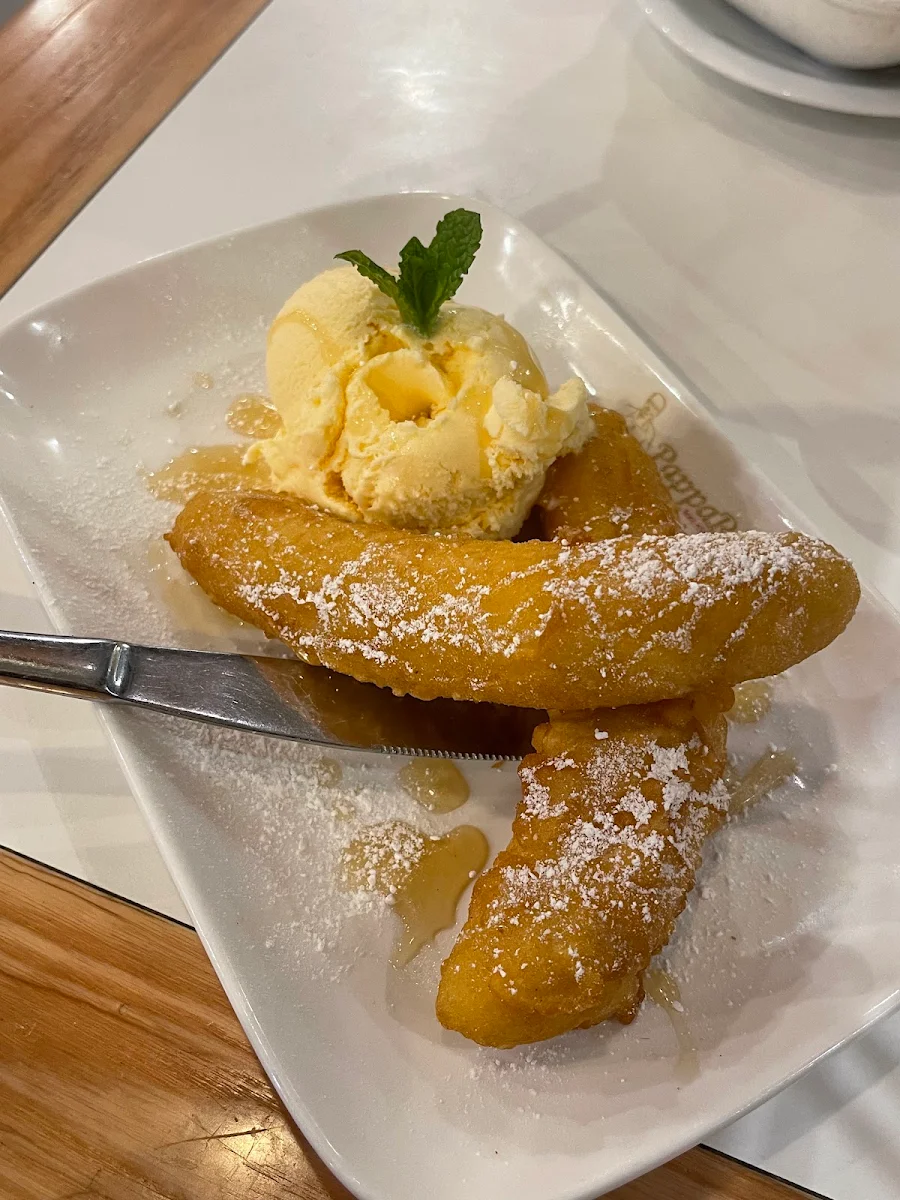 Banana Fritters with Premium Ice Cream, PappaRich Parramatta
