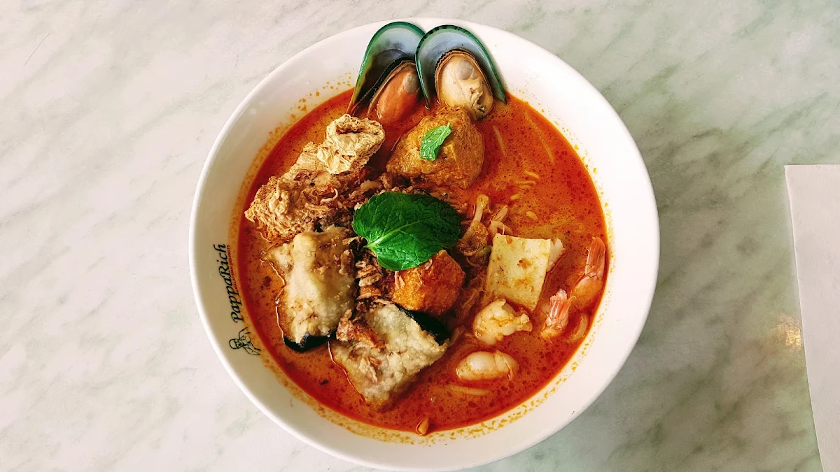 Seafood Laksa, PappaRich Parramatta