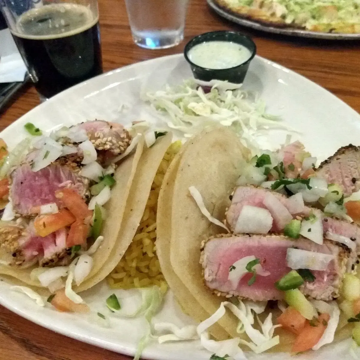 Ahi Tacos
