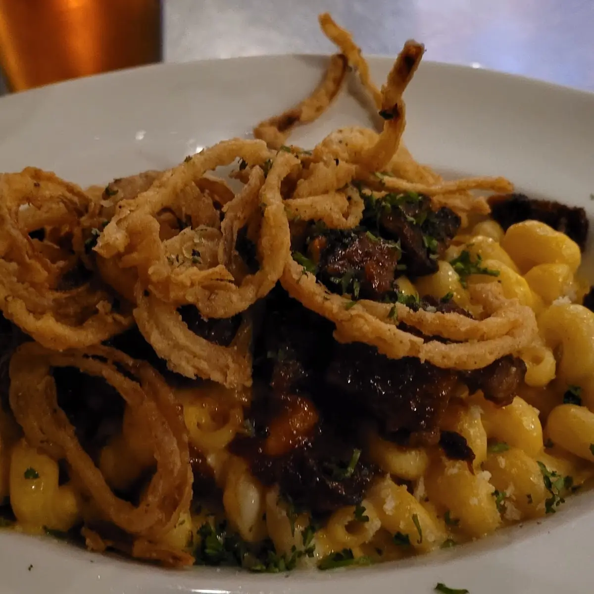 Burnt Ends Mac and Cheese
