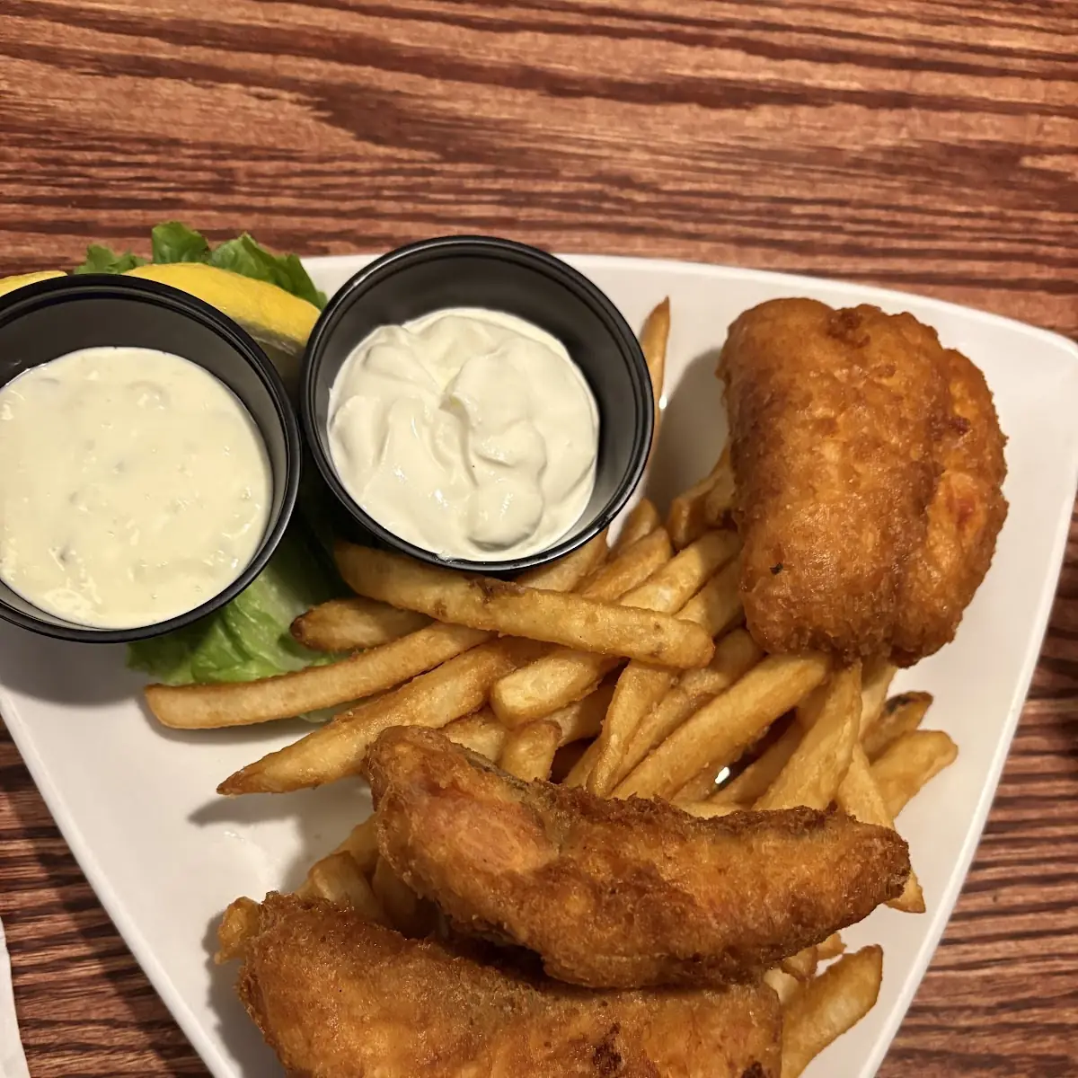 Salmon Fish & Chips