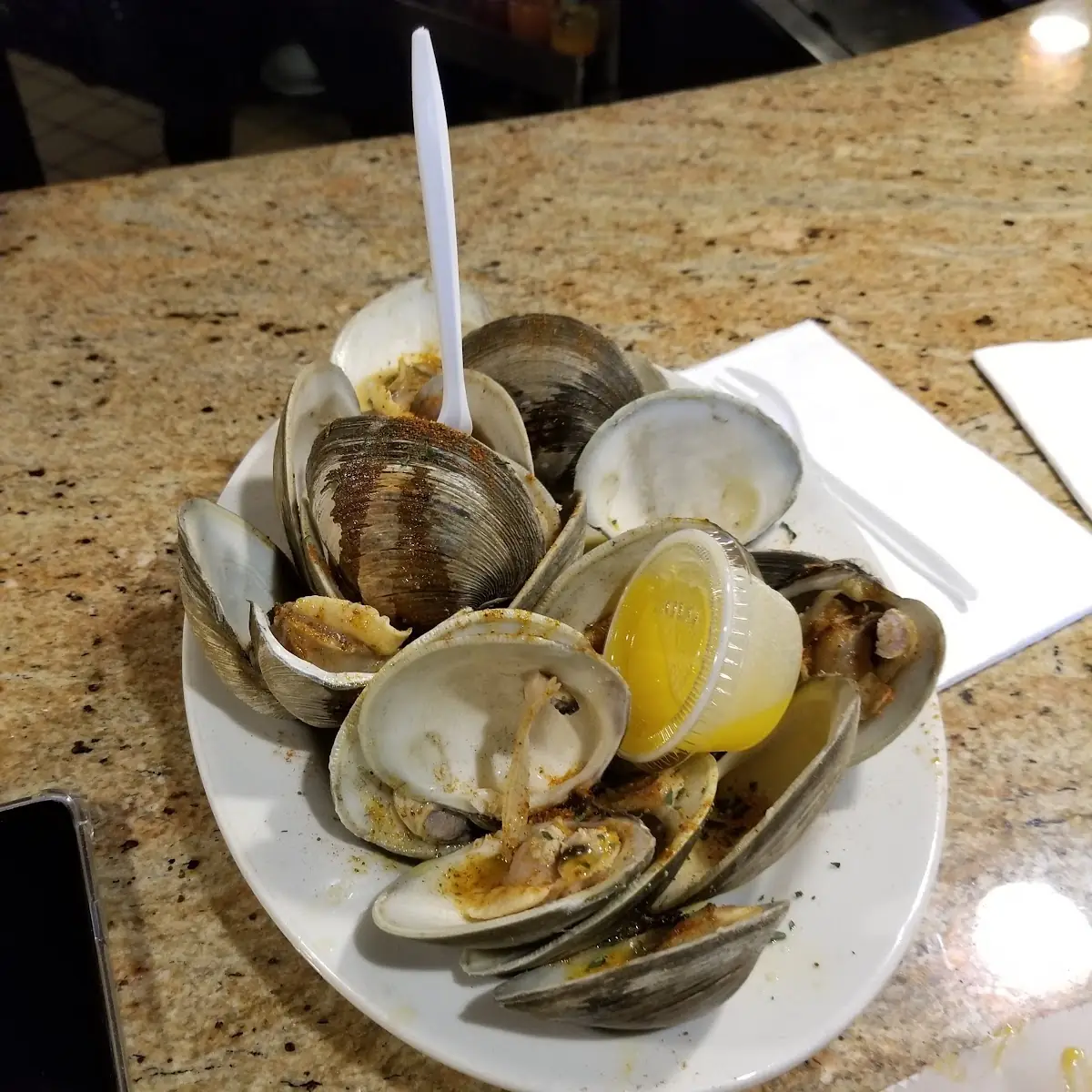 Steamed Top Neck Clams
