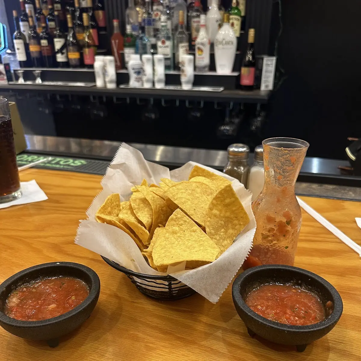 Chips and Salsa Verde