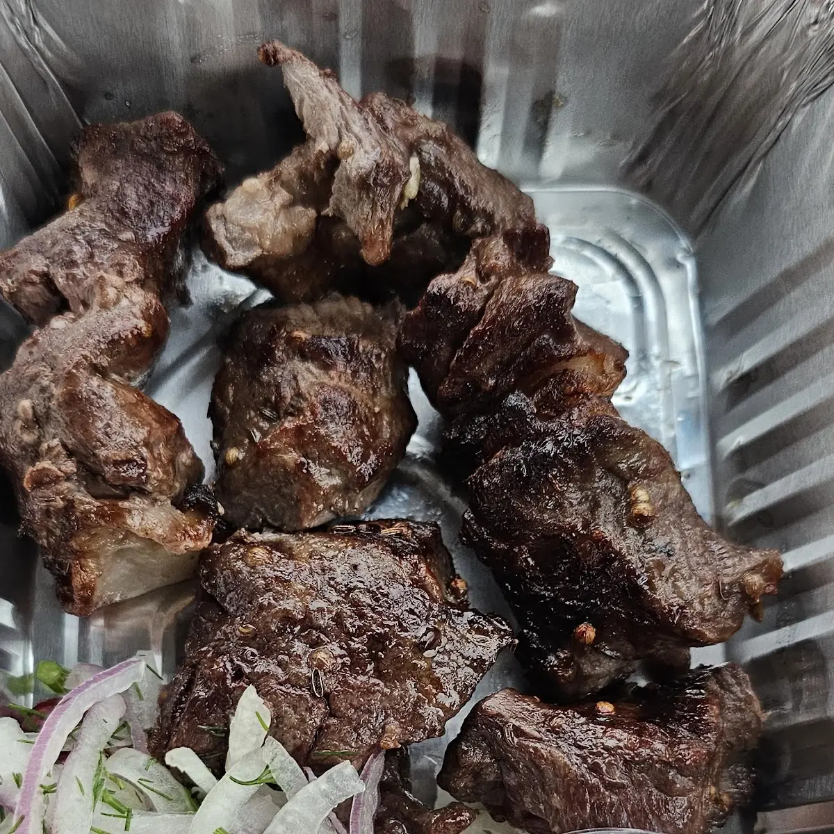 Veggie kebab