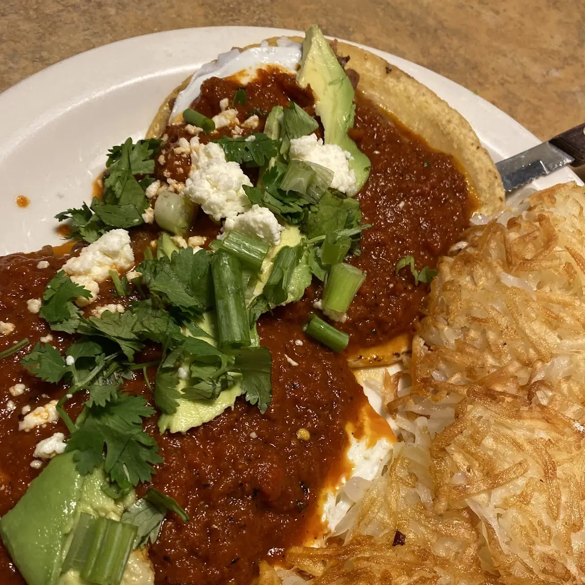 Huevos Rancheros with Fried Potatoes
