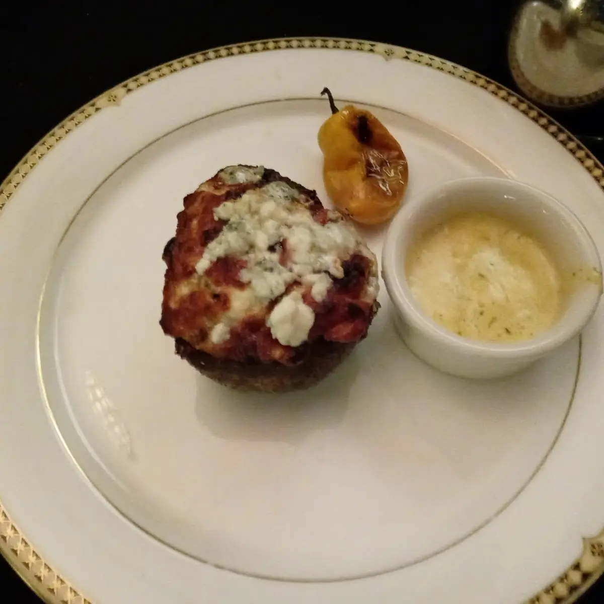 Bleu Cheese Encrusted Filet Mignon
