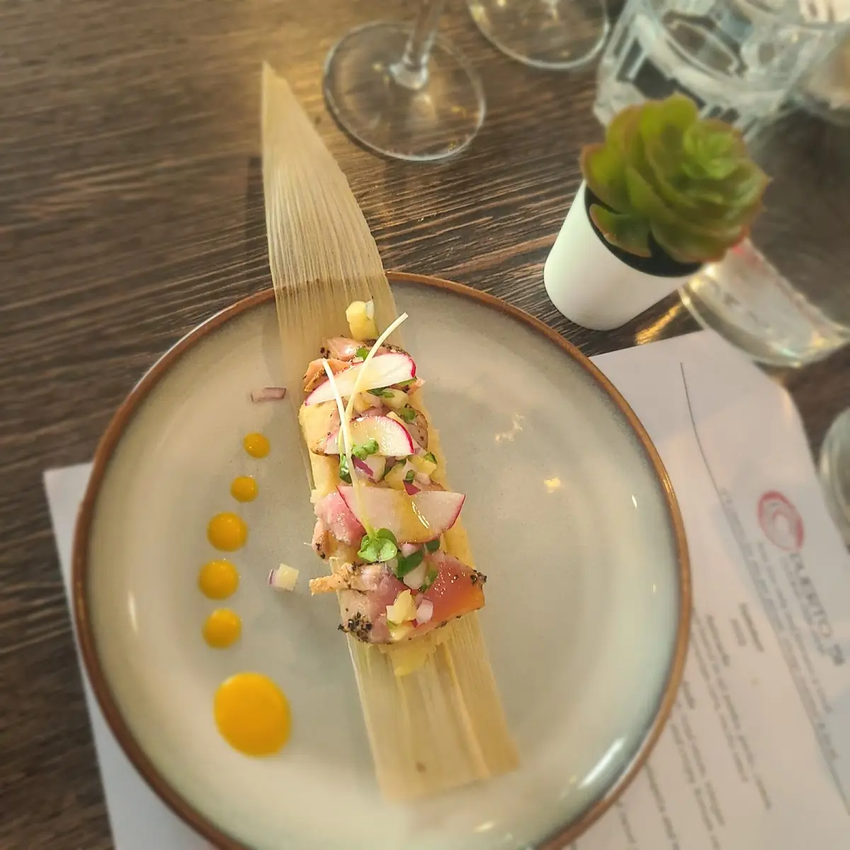 Ahi Tuna Tamal