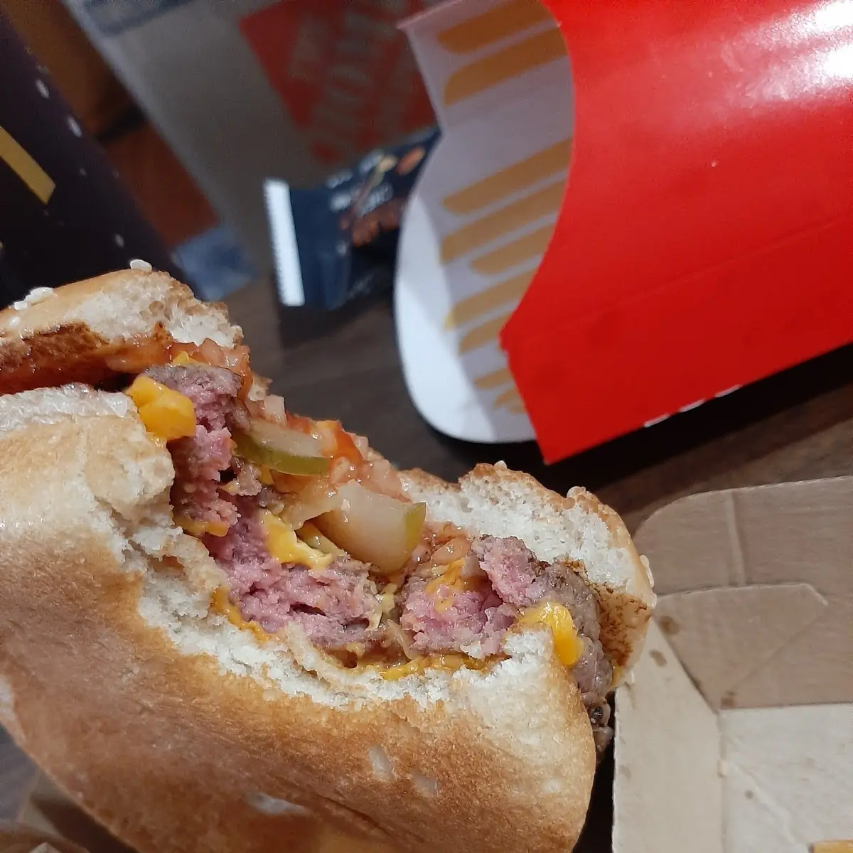 Quarter Pounder Hamburger