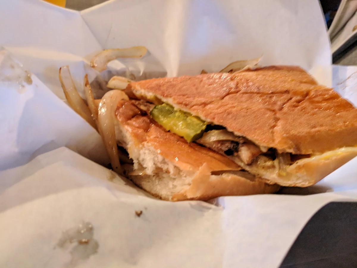 Veggie Cubano Sandwich