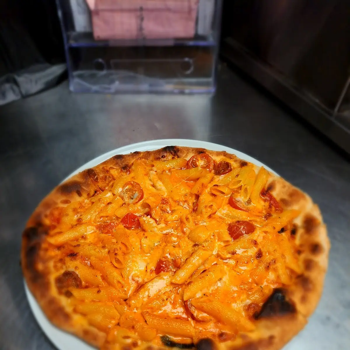 Vodka Penne Pasta Pizza