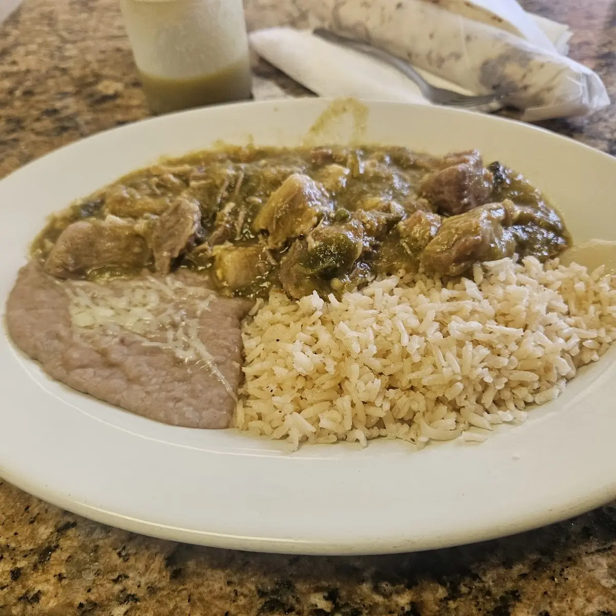 Chile Verde Plate